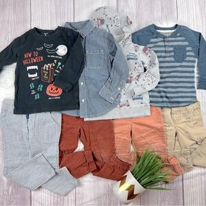 Carter's Genuine Kids from Oshkosh 3T boy fall winter Shirts Pants Halloween